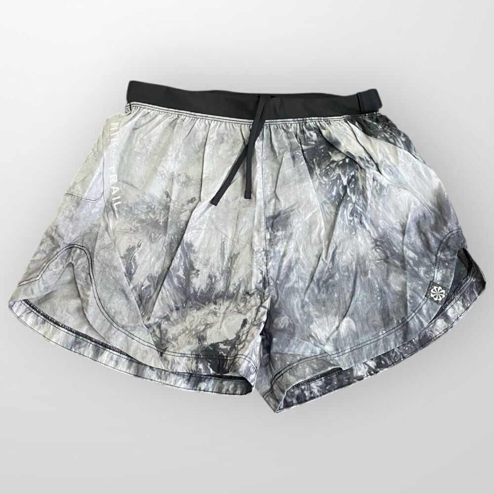 Nike Trail Repel Black White Lined Running Shorts Womens Size XS DX1021-010 New